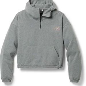 The North Face Women’s Re-Grind Quarter Zip Hoodie Sweatshirt XL